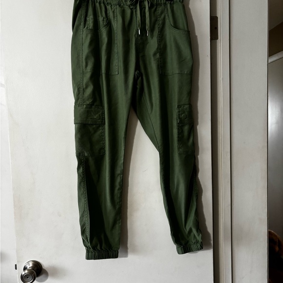 Hudson Jeans Olive Cargo Pants - Picture 1 of 7